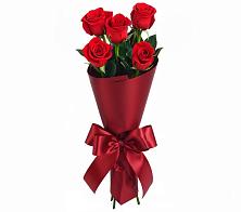 Букет 5 Красных роз Эдлесс Лав в Бограде