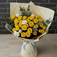 Букет цветов из:  Розы в Бограде