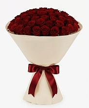 Букет 101 Бордовая роза Блэк Бакарра в Бограде