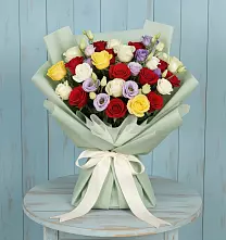 Букет цветов из:  Розы #REPLACE_PRED# Бограде