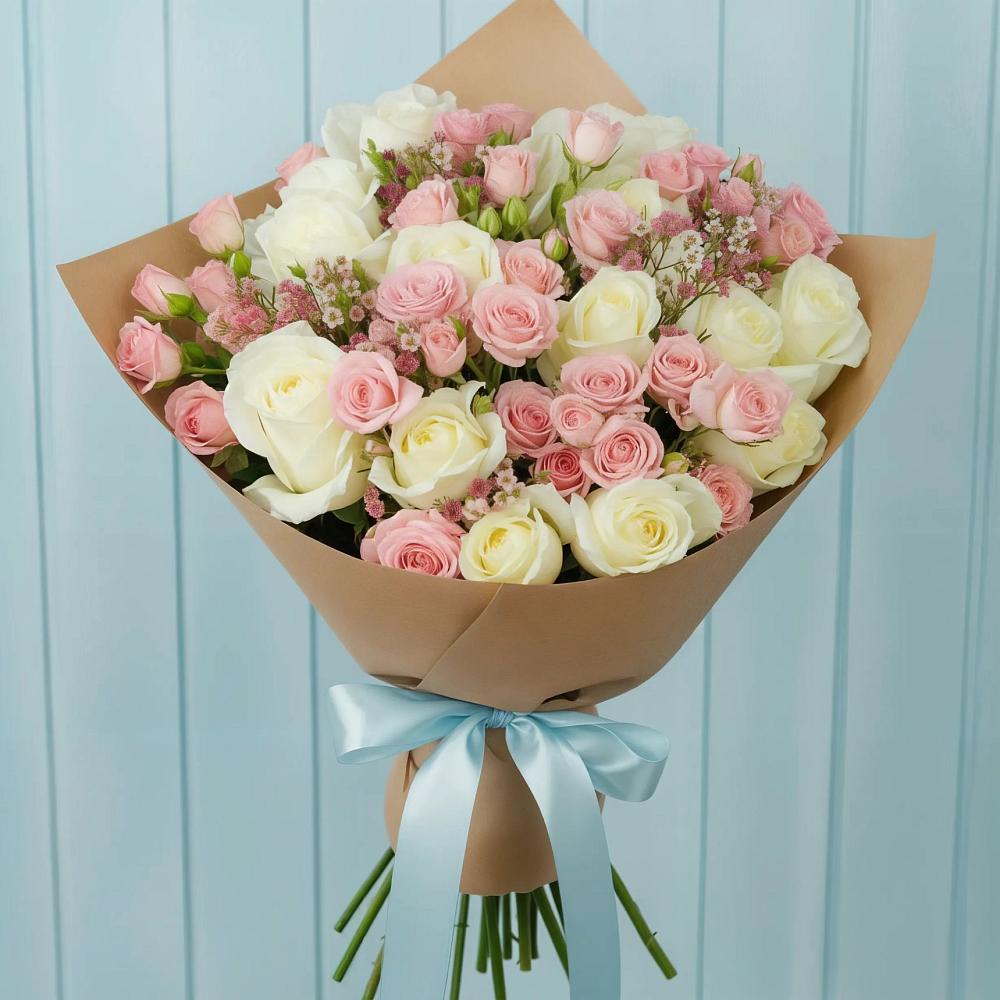 Букет цветов из: Розы в Бограде