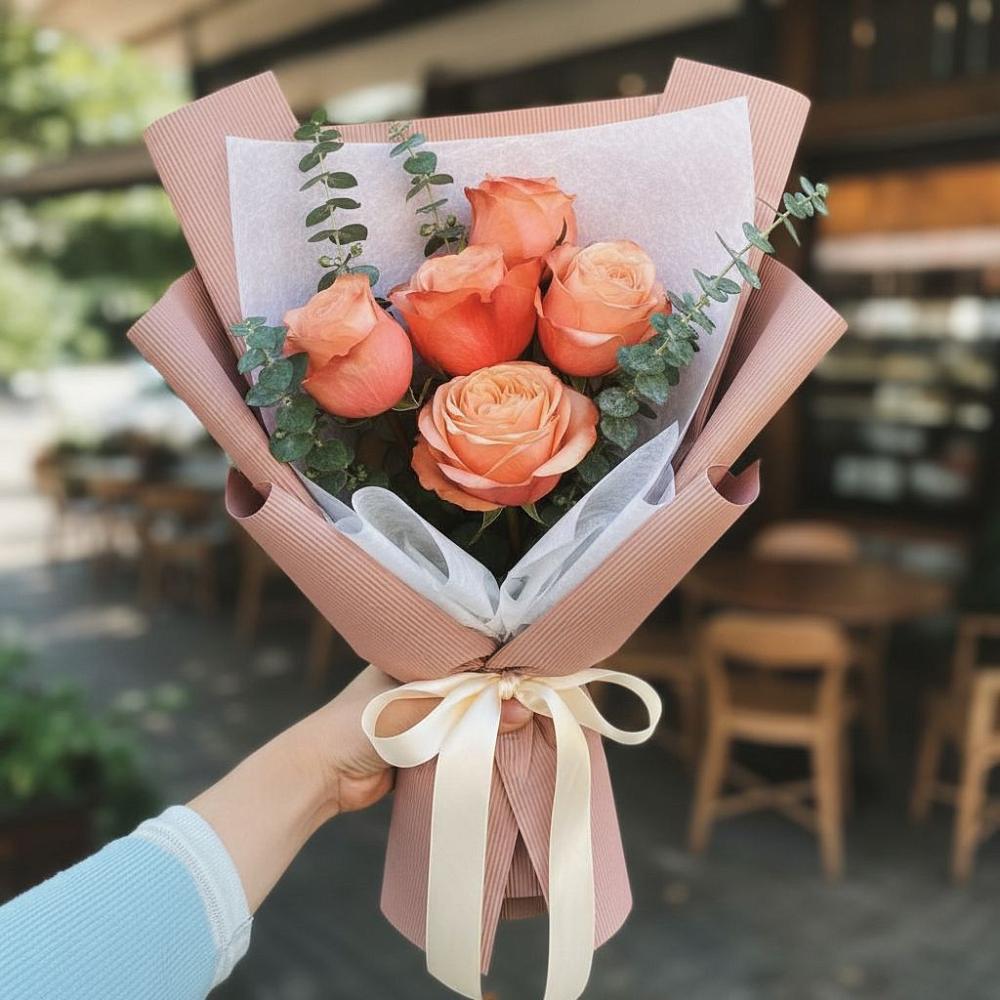 Букет цветов из: Розы в Бограде