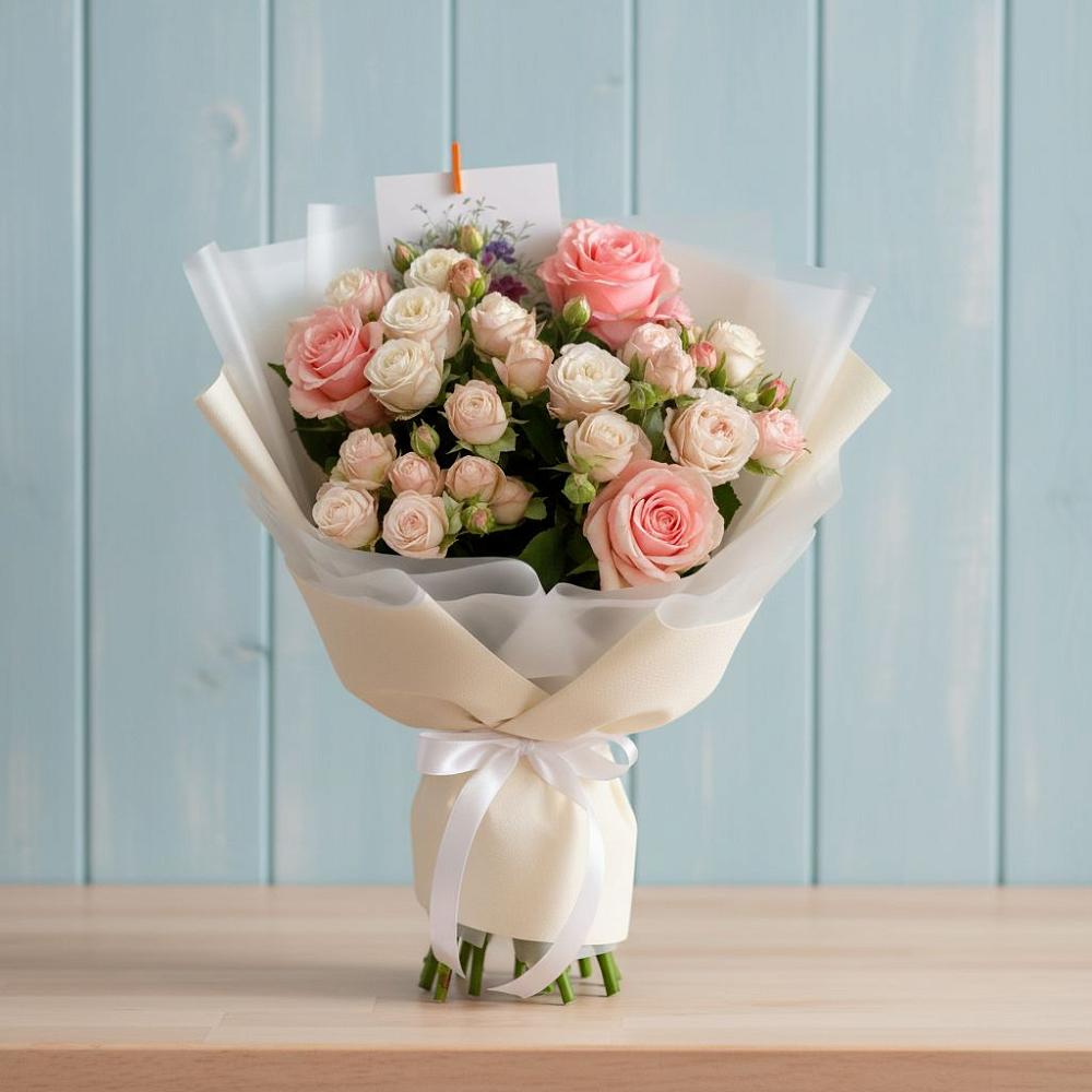 Букет цветов из: Розы в Бограде