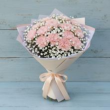 Букет цветов из:  Гвоздики в Бограде