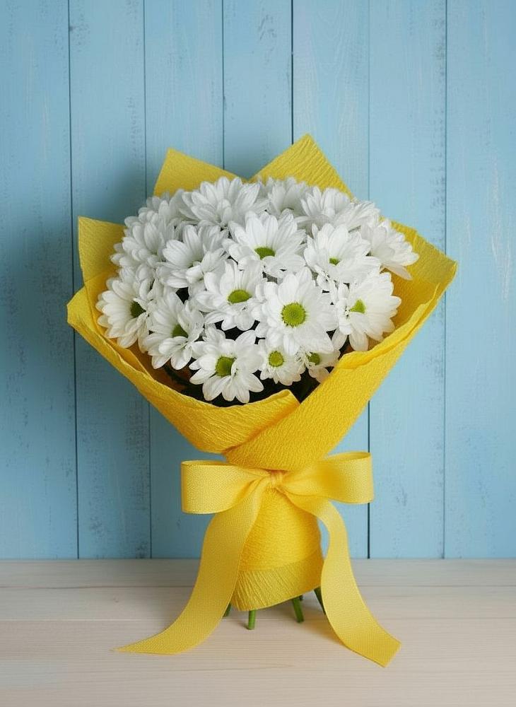 Букет цветов из: Хризантемы в Бограде