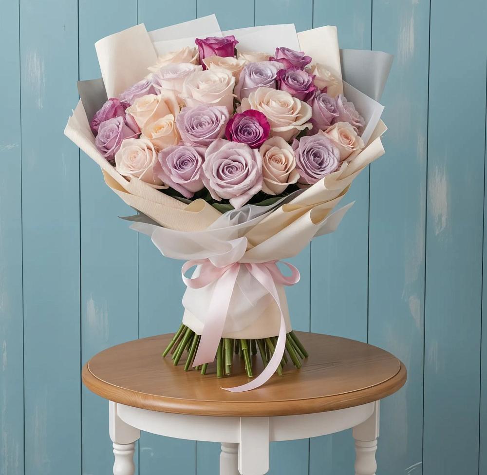 Букет цветов из: Розы в Бограде