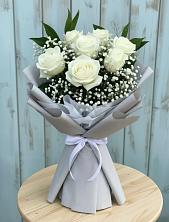 Букет цветов из:  Розы в Бограде