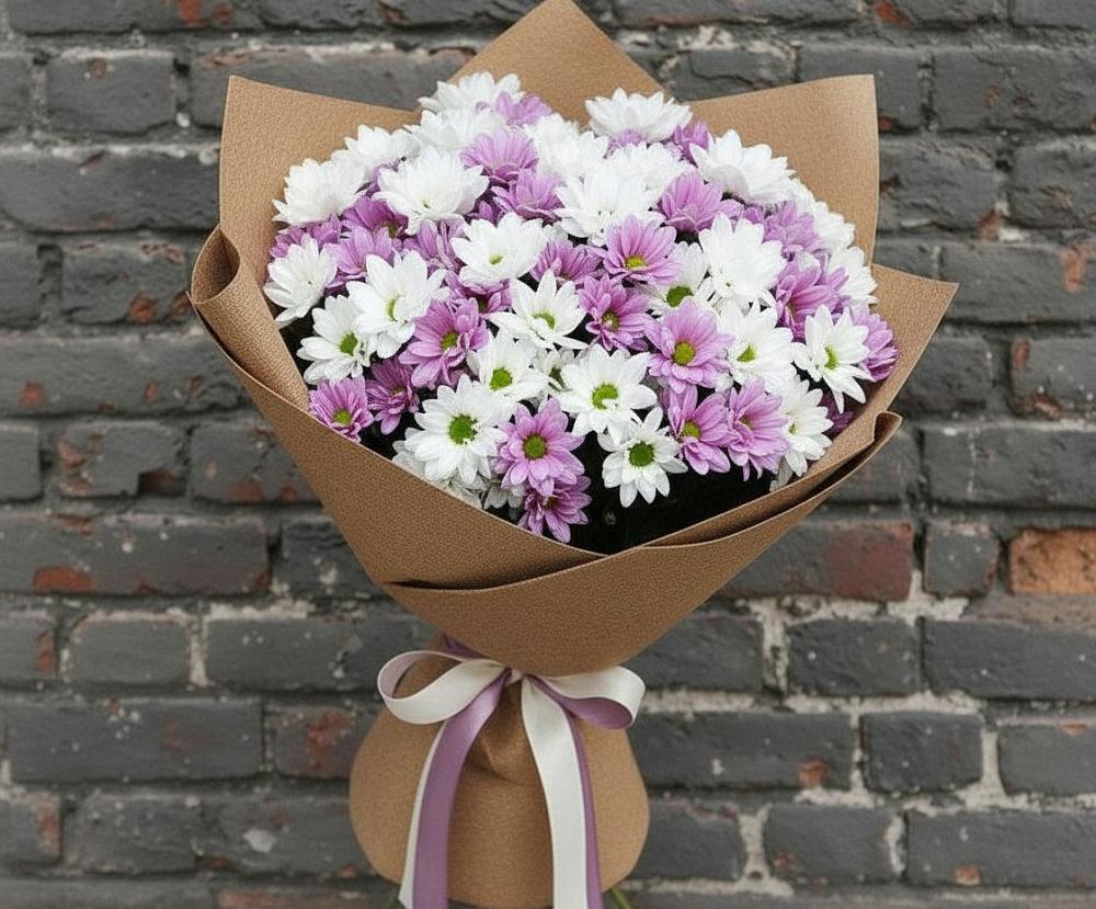 Букет цветов из: Хризантемы в Бограде