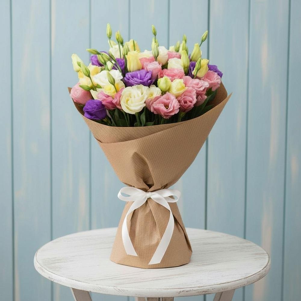 Букет цветов из: Лизиантусы в Бограде