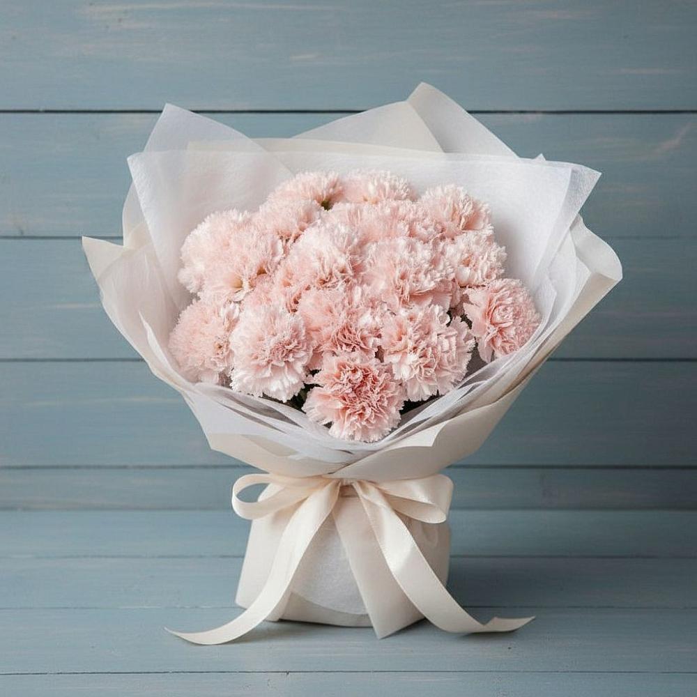 Букет цветов из: Гвоздики в Бограде