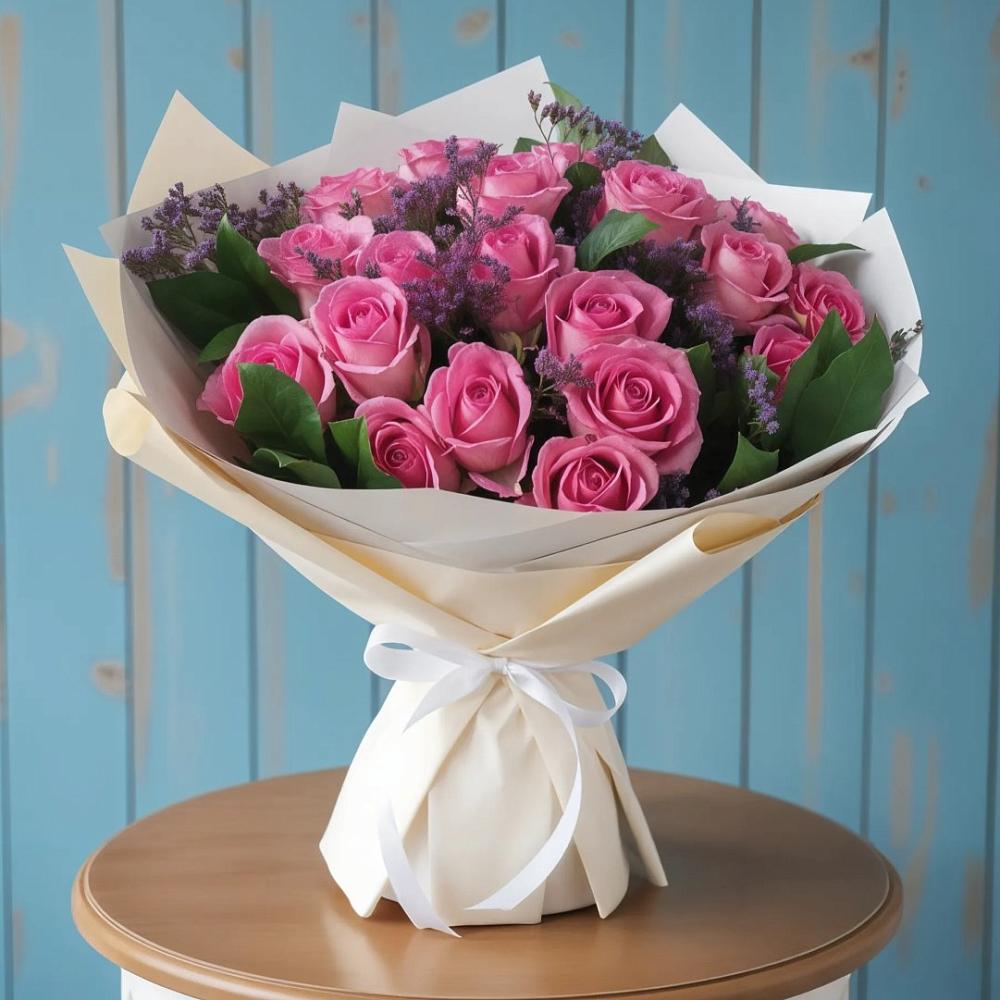 Букет цветов из: Розы в Бограде