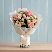 Букет цветов из:  Розы в Бограде
