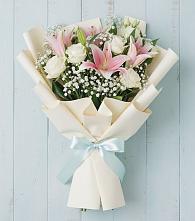 Букет цветов из:  Лилии в Бограде